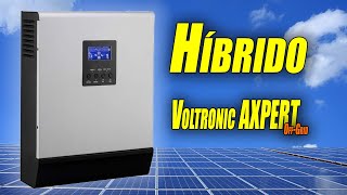 Híbrido Voltronic Axpert OffGrid inverter inversor paneles solares [upl. by Nylahsoj]