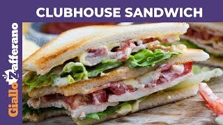 CLUBHOUSE SANDWICH Ricetta originale [upl. by Narcissus]