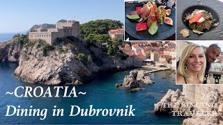 Best Restaurants in CROATIA Dubrovnik Edition [upl. by Loralie622]