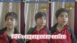 POV SUPERPOWER Series l garvitcharan l [upl. by Truitt]