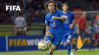 Andrea Pirlo  Best FIFA World Cup Moments [upl. by Dorotea]