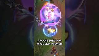 Arcane Survivor Jayce Skin Preview  Wild Rift [upl. by Efinnej]