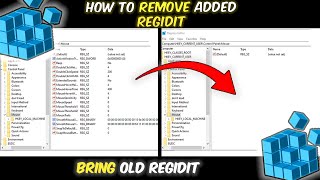 How to REMOVE REGEDIT from PC free fire👽  Bring back your old settings🤨 [upl. by Epul]