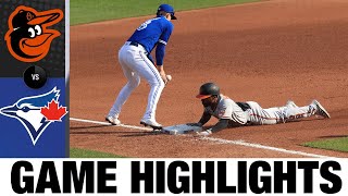 Orioles offense lifts team to 75 win over Toronto  OriolesBlue Jays Game Highlights 92720 [upl. by Dailey]