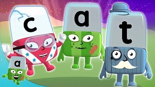 Alphablocks  3 Letter Words  Learn to Read  Phonics for Kids  Learning Blocks [upl. by Soisanahta494]