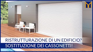 Tapparelle avvolgibili il cassonetto a scomparsa [upl. by Burrus785]