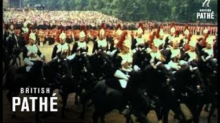 Trooping The Colour 1960 [upl. by Annahpos]