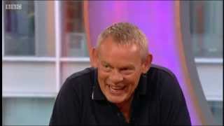 Martin Clunes Interview  September 4 2013 [upl. by Aicilyhp]