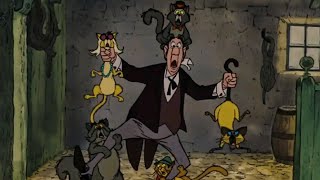 The Aristocats 1970Alley Cats fight EdgarEdgars Defeat [upl. by Hcaz]