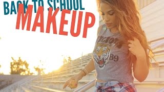 Easy Natural Back to School Makeup [upl. by Eppesuig98]