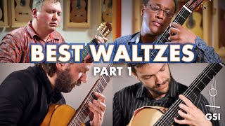 BEST Waltzes on Classical Guitar  Compilation Part 1 [upl. by Elokin701]