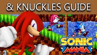 Sonic Mania amp KNUCKLES  How To Unlock Special Mode With KNUCKLES AS SECOND CHARACTER [upl. by Lian]