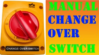 How a Manual Changeover Switch Works [upl. by Eulalie]