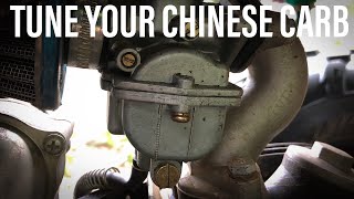 Tune Your Chinese ATV Carb [upl. by Imac261]