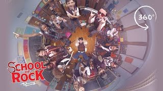 SCHOOL OF ROCK The Musical – “You’re in the Band” 360 Video [upl. by Laekim517]