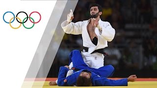 Mens 60kg Judo Mudranov wins Russias first Rio gold [upl. by Sirroned]