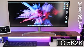 LG 5K Ultrawide Monitor Review [upl. by Nnairac]