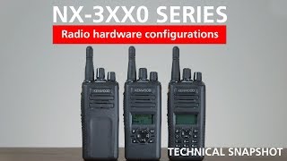 NX3000 Series Handheld Walkie Talkie Overview  Kenwood Comms [upl. by Yntirb]