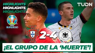 Highlights  Portugal 24 Alemania  UEFA Euro 2020  Grupo EJ2  TUDN [upl. by Yt728]