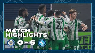 HIGHLIGHTS  Stockport 0  5 Wycombe [upl. by Brieta]