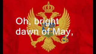 Crna Gora Montenegro National Anthem ORIGINAL with english subtitle [upl. by Sitto]