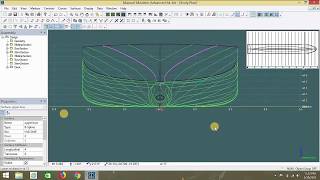 Vessels Hull Design By Maxsurf most quick method [upl. by Sky]