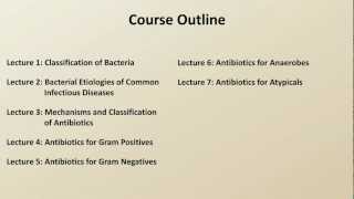 Antibiotics  A Course Introduction [upl. by Eserahs]