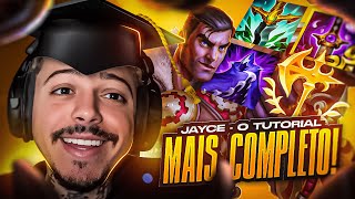 JAYCE WILD RIFT  TUTORIAL MAIS COMPLETO DE JAYCE [upl. by Alledi]