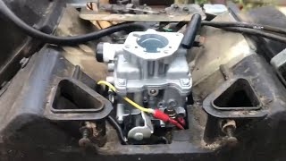 Kohler Command Pro 20 Engine Carburetor Replacement and Tune Up [upl. by Feenah]