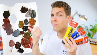 Comment faire du marron en peinture  JRAVQ 1 [upl. by Ocinom]