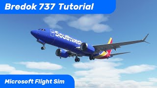 Boeing 737 MAX MSFS Easy Tutorial  Full Flight [upl. by Kamaria]