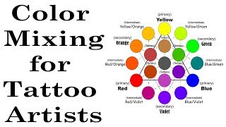 Color Theory Ink Mixing for Tattoo Artists [upl. by Tyson]