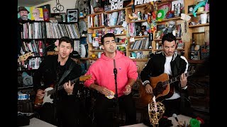 Jonas Brothers NPR Music Tiny Desk Concert [upl. by Uamak]