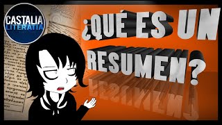 ¿Qué es y cómo hacer un resumen [upl. by Egrog]