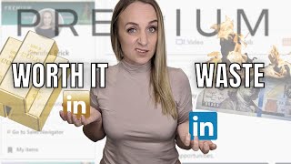 Is LinkedIn Premium Worth It THE TRUTH [upl. by Ahsinrev]