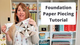 Foundation Paper Piecing Tutorial [upl. by Chader]