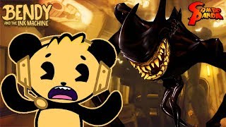 THE END OF BENDY FINAL INK BOSS DEFEATED Bendy and the Ink Machine CHAPTER 5 Lets Play [upl. by Yesnyl]