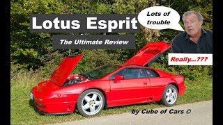 Lotus Esprit  Ultimate Review Is Jeremy Clarkson on Top Gear right [upl. by Swagerty]