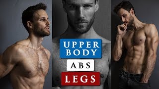 MALE MODEL WORKOUT ROUTINE  How to get a body like a male model [upl. by Bomke458]