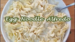 EGG NOODLE ALFREDO  RICHARD IN THE KITCHEN [upl. by Charmaine]