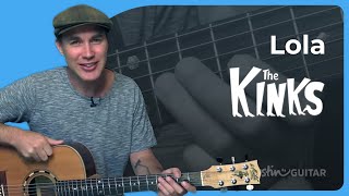 How to play Lola by The Kinks on guitar  Acoustic Lesson [upl. by Eniretak]