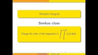 Change the order of the integration in integral 0 to 4a integral x2by 4a to 2\sqrtax xy dy dx [upl. by Silvano]