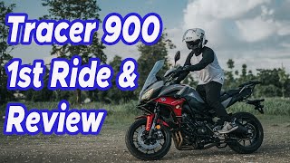 Yamaha Tracer 900 Review amp Sound Check of Akrapovic full system [upl. by Ynetruoc]