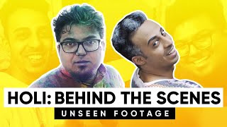 Holi Behind The Scenes  Unseen Footage  Jordindian  Quarantine Content [upl. by Roderick]