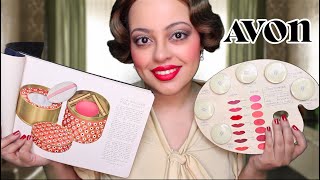 ASMR 1930s AVON Sales Rep Makeup Consultation RP Personal Attention [upl. by Revolc]