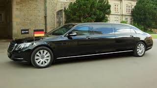 16 M euro 2021 Mercedes MAYBACH S650 BUNKER Armored Cars  Full Review Interior Exterior Security [upl. by Elodea]