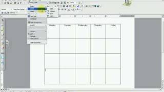 Microsoft Word Making a TableChart [upl. by Odrawde]