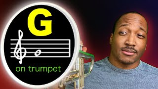 How to Play G on Trumpet  Notes on Trumpet [upl. by Mazman271]