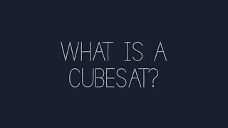 What Is A CubeSat [upl. by Chemaram]