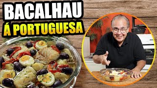 O Melhor Bacalhau à Portuguesa do Chef Taico [upl. by Enirtak]